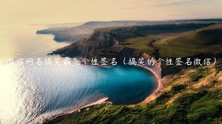 微信网名搞笑霸气个性签名（搞笑的个性签名微信）
